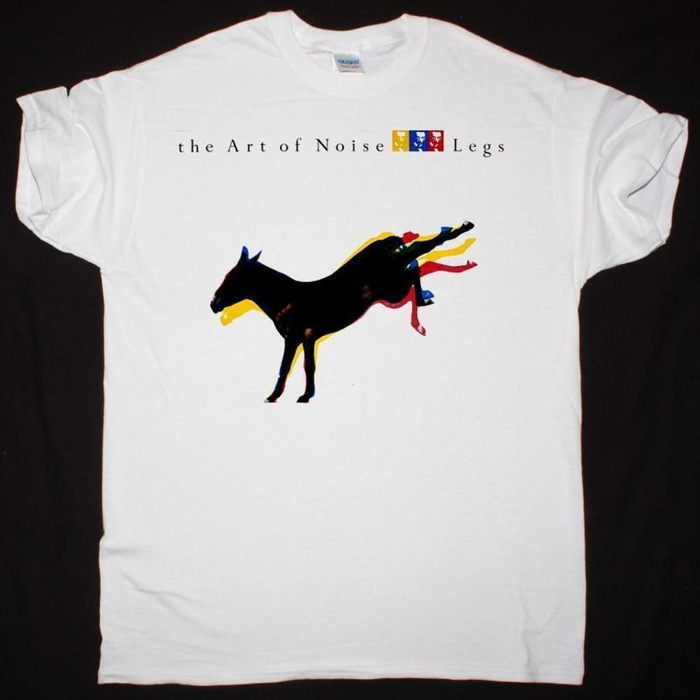 Art Of Noise Legs Retro Electronic Music Graphic T-Shirt